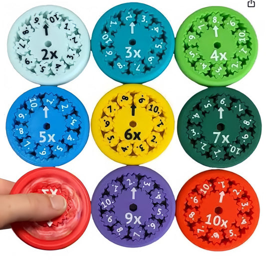 Math Fidget Spinner